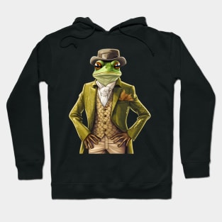 Frog Lovers Funny Gift Froggy Fashion Showdown Hoodie